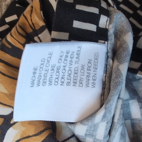 Bar III Reversible Tulip Floral Multicolor Cotton Duvet Comforter Cover Twin - Picture 5 of 8